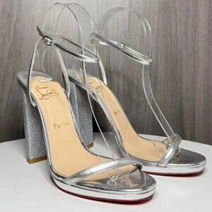 Christian Louboutin Silver heels
